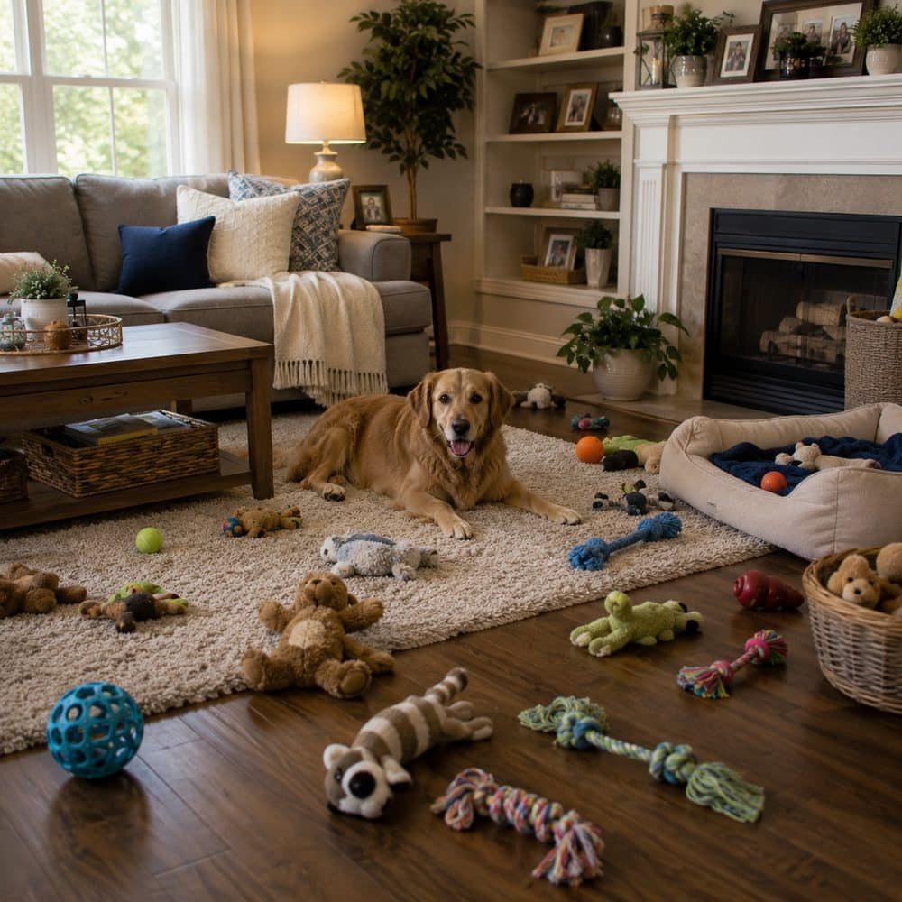 Dog Toys Being Everywhere