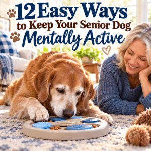 12 Easy Ways to Keep Your Senior Dog Mentally Active