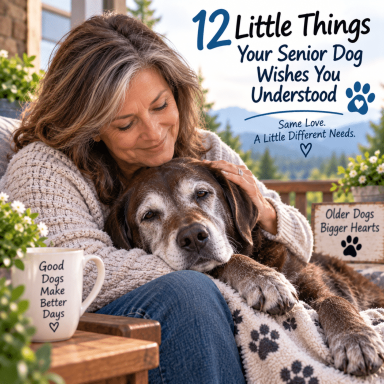 12 Little Things Your Senior Dog Wishes You Understood