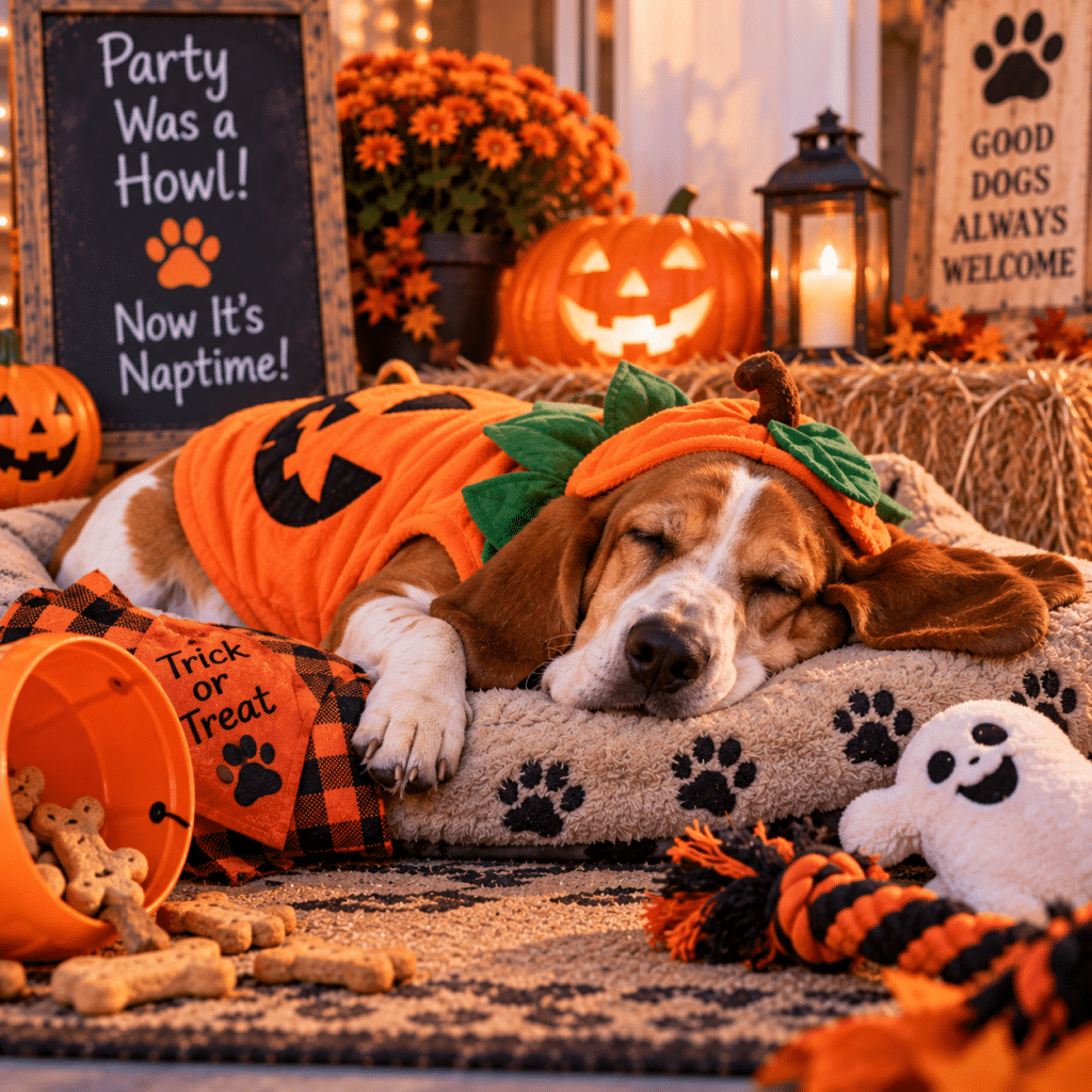 12. The Basset Hound Who Fell Asleep During the Party