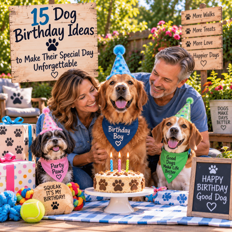 15 Dog Birthday Ideas to Make Their Special Day Unforgettable