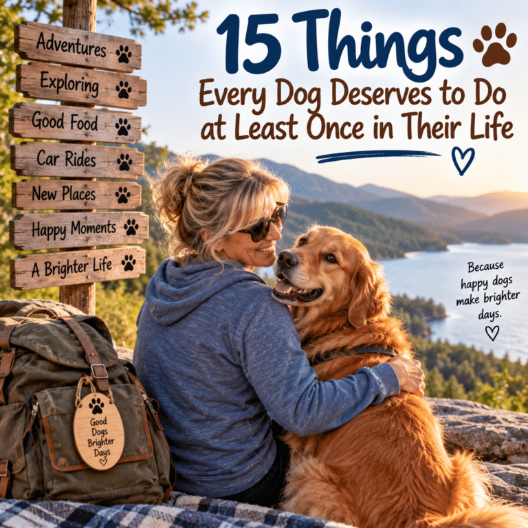 15 Things Every Dog Deserves to Do at Least Once in Their Life