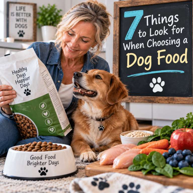 7 Things to Look for When Choosing a Dog Food