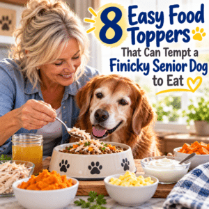 8 Easy Food Toppers That Can Tempt a Finicky Senior Dog to Eat