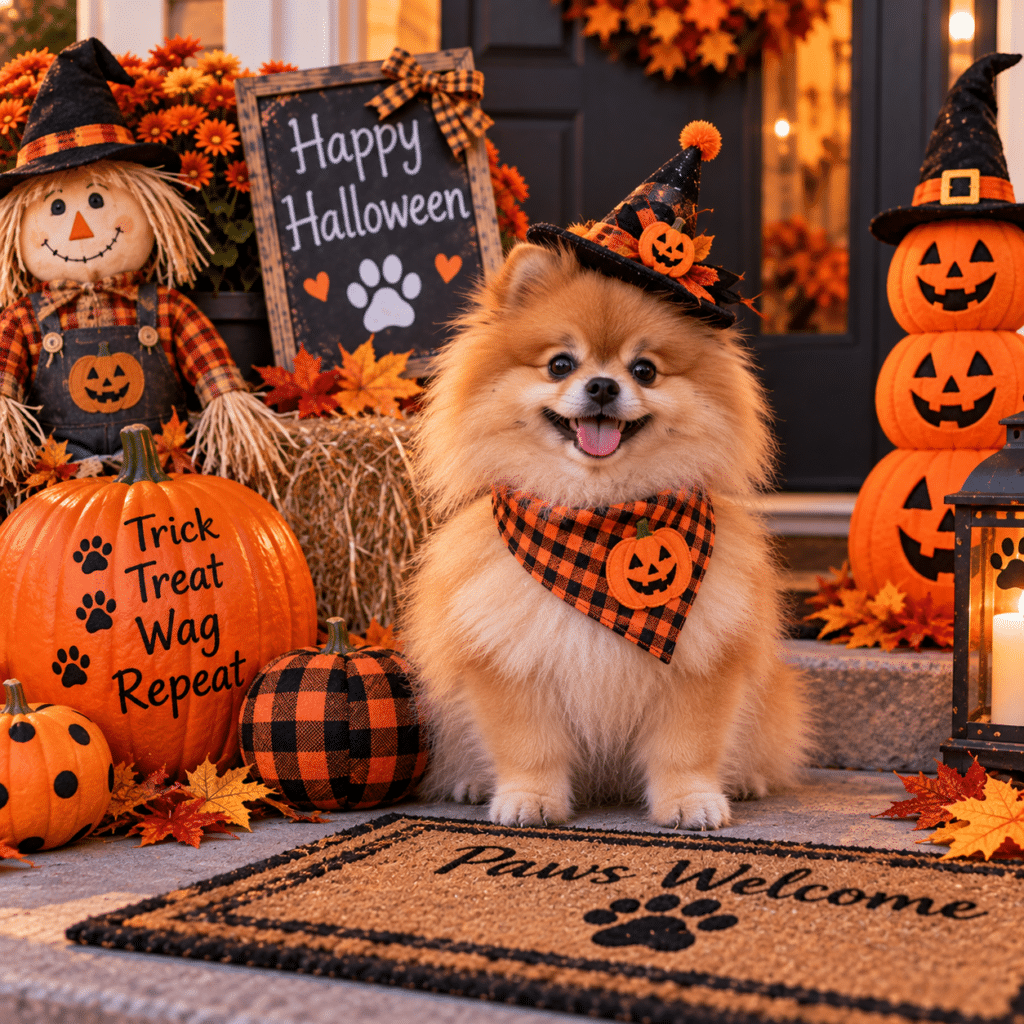 9. The Pomeranian Who Has Become Part of the Decorations