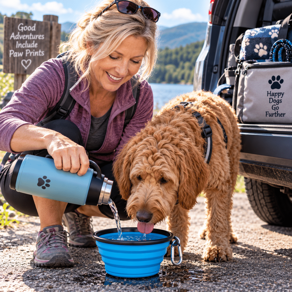A Collapsible Water Bowl