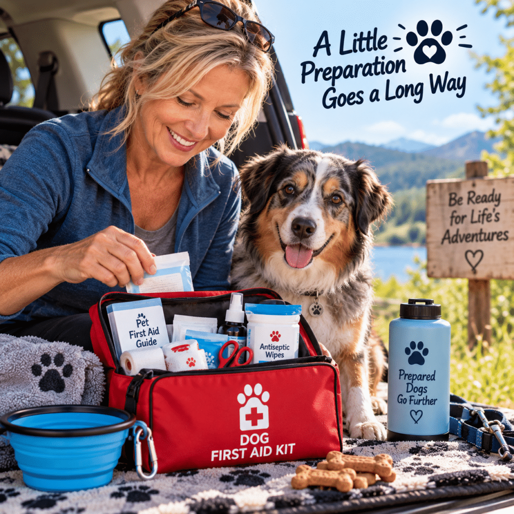 A Small Dog First-Aid Kit