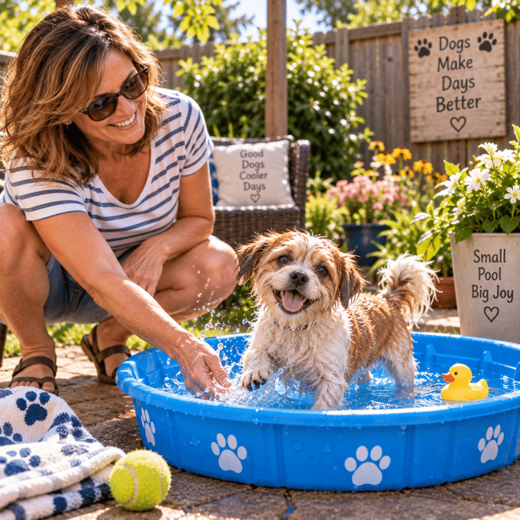 Add a Dog-Sized Splash Area