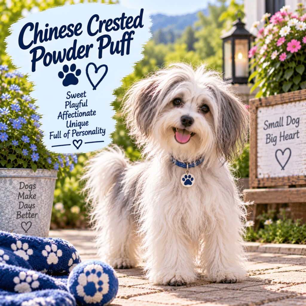 Chinese Crested Powder Puff