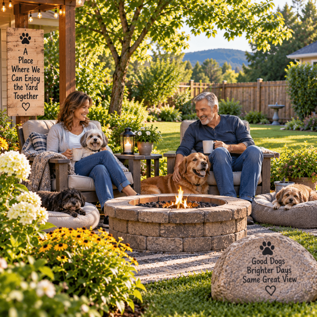 Create a Place Where You Can Enjoy the Yard Together