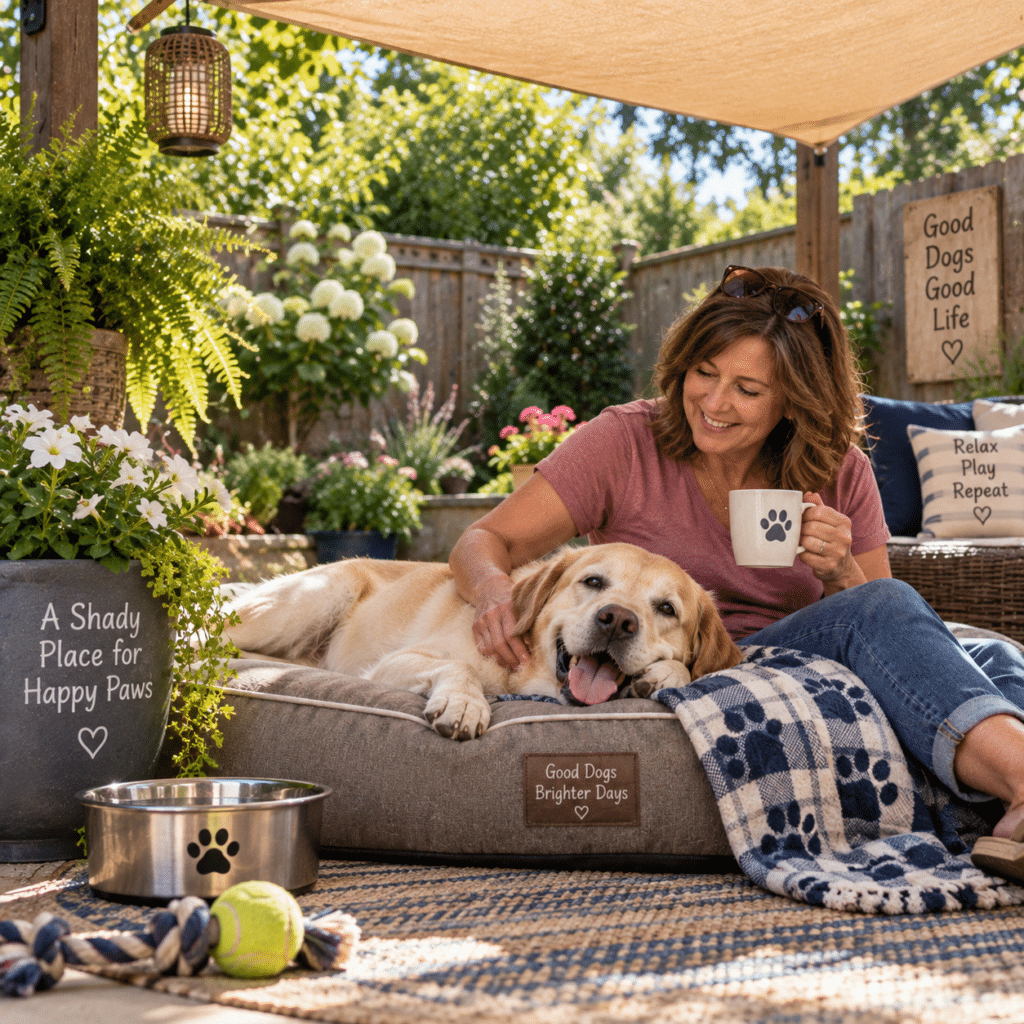 Create a Shady Dog Lounge