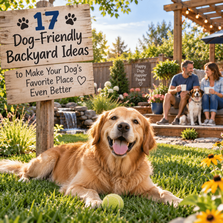 Dog-Friendly Backyard Ideas