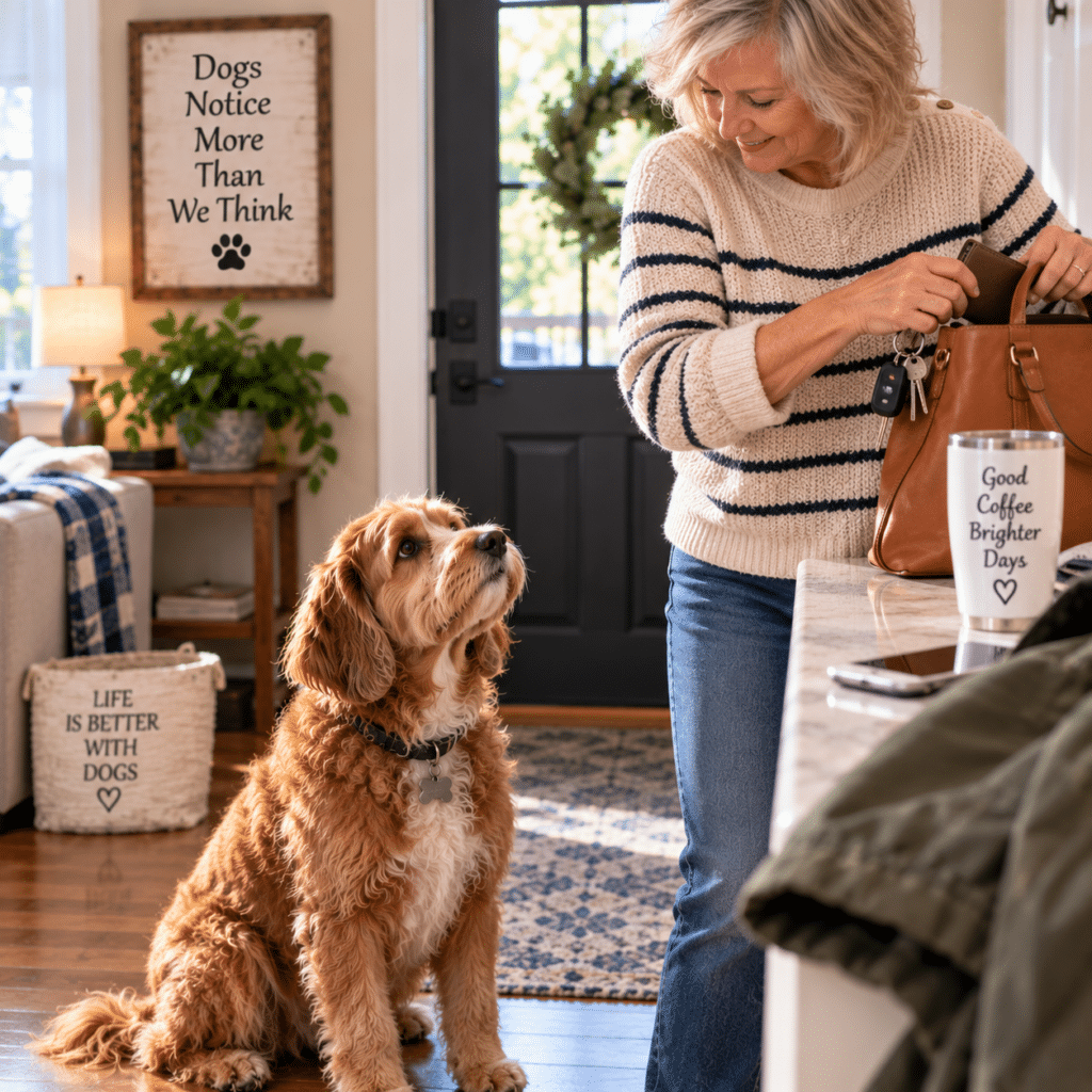 Dogs Are Very Good at Watching Us