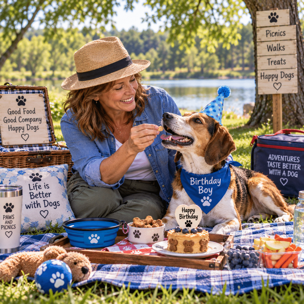 Have a Dog-Friendly Birthday Picnic