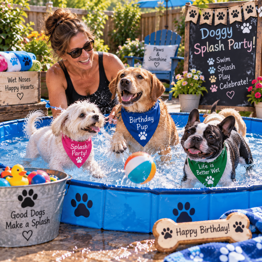 Have a Little Doggy Splash Party