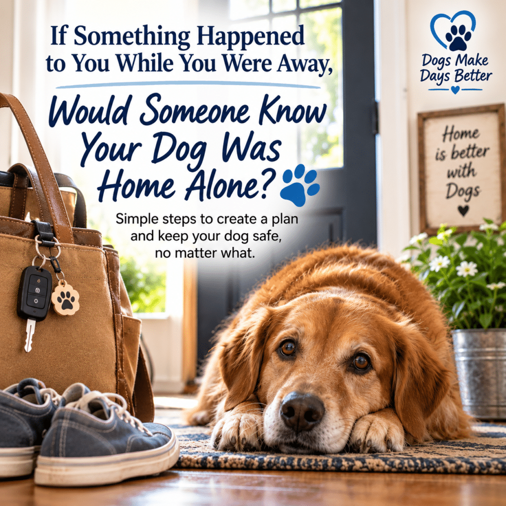 If Something Happened to You While You Were Away, Would Someone Know Your Dog Was Home Alone