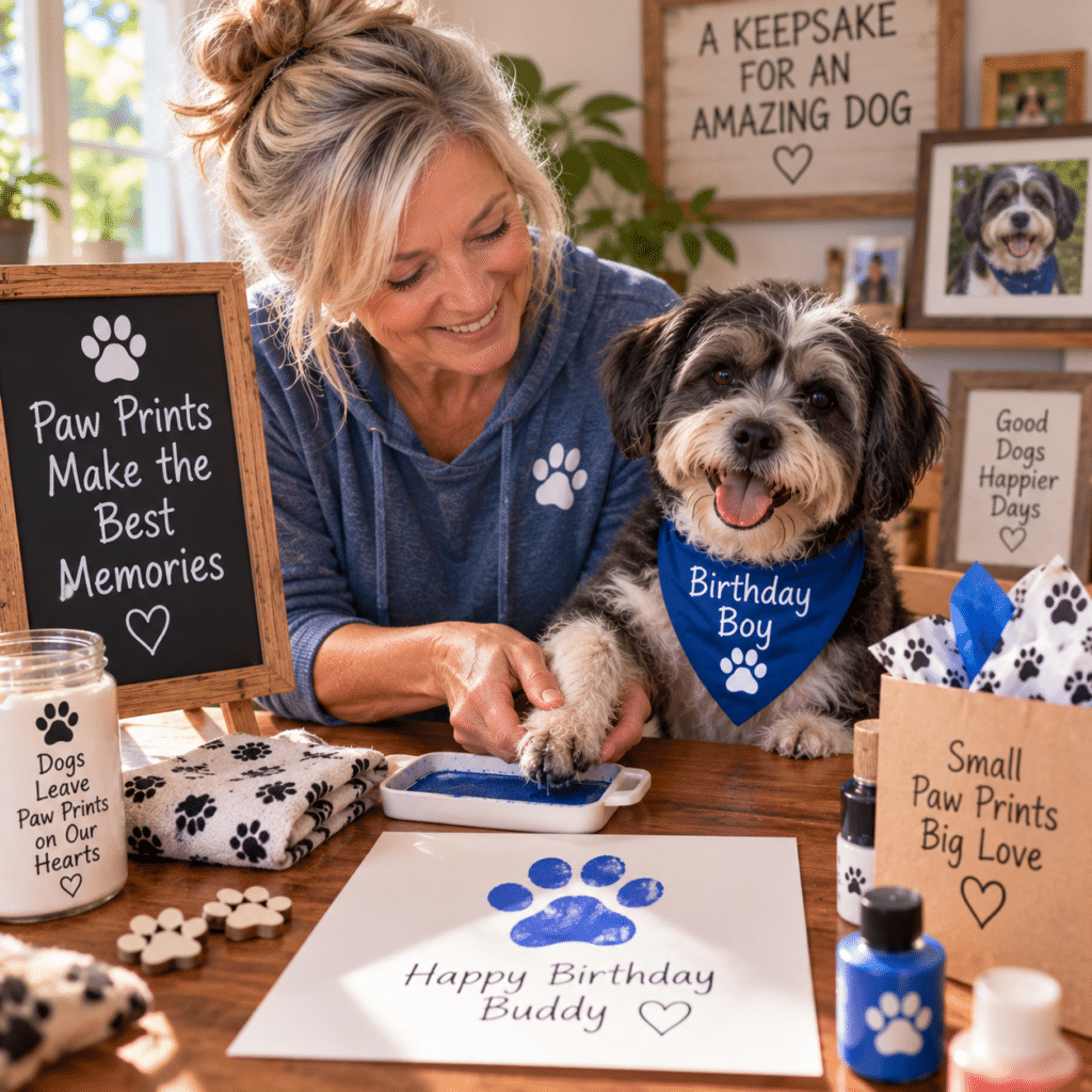 Make a Paw-Print Keepsake
