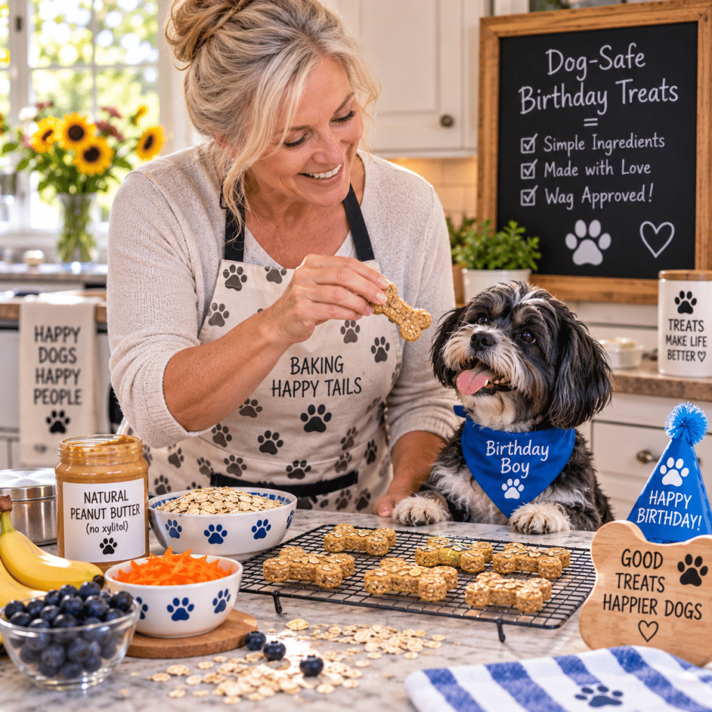 Make a Special Dog-Safe Birthday Treat