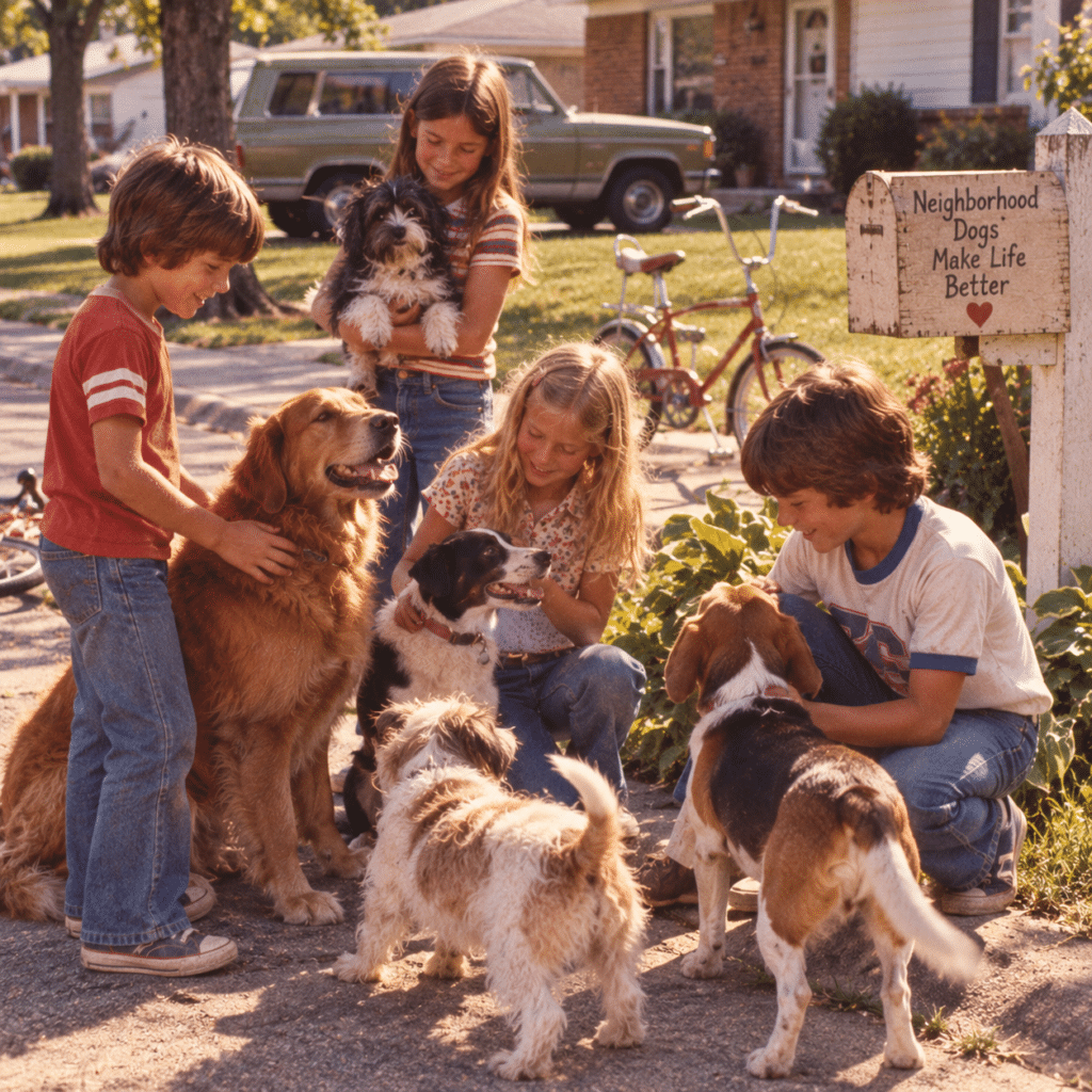 Neighborhood Dogs Seemed to Know Everybody