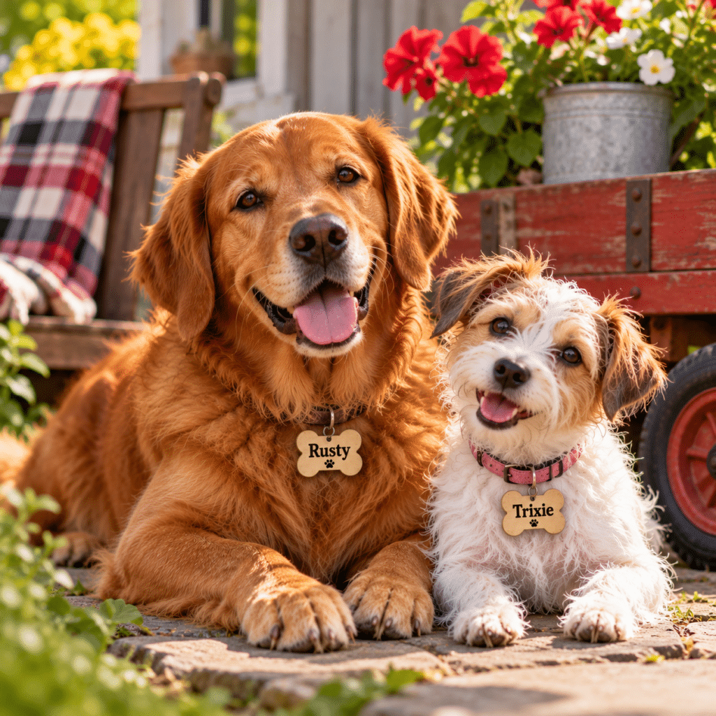 Rusty and Trixie
