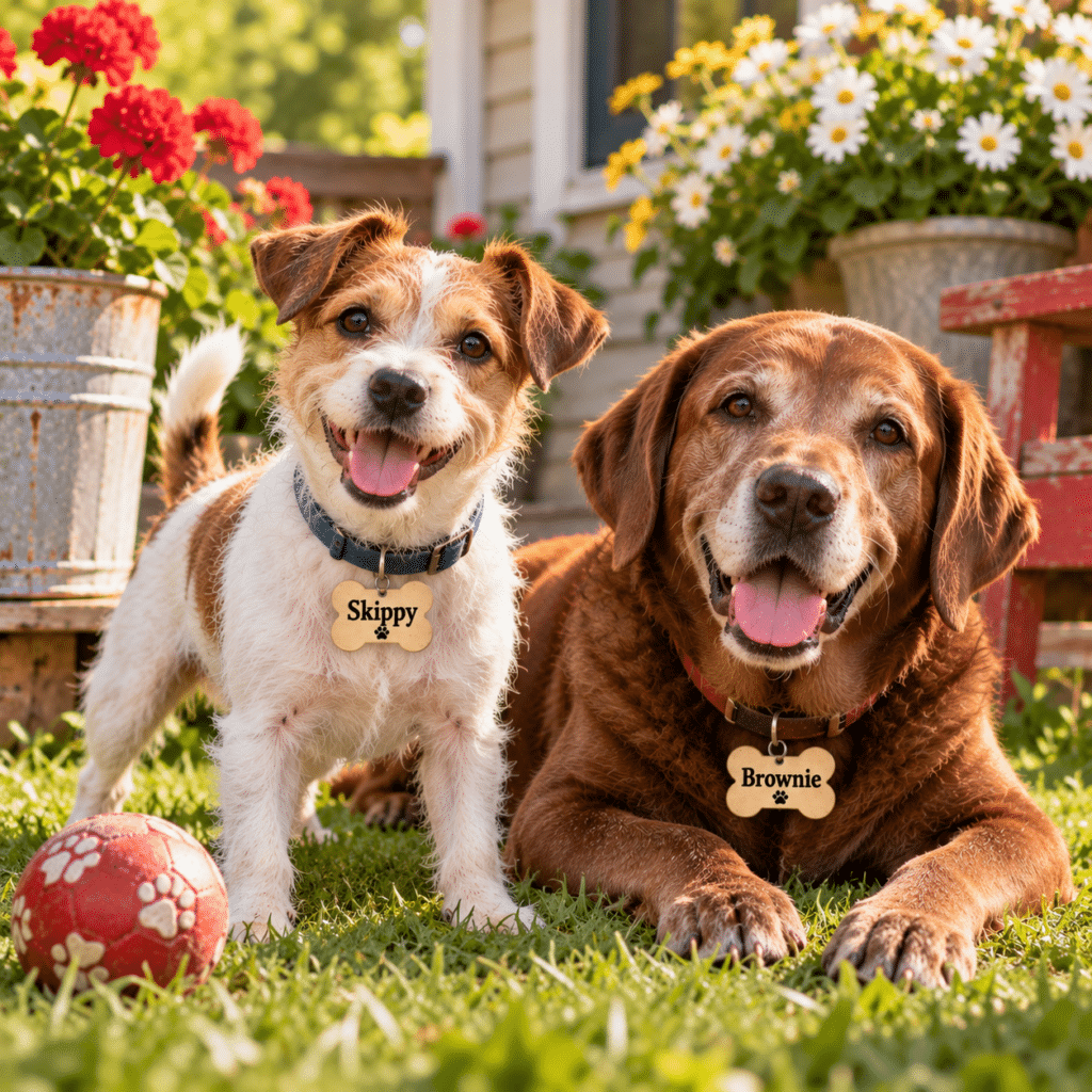 Skippy and Brownie