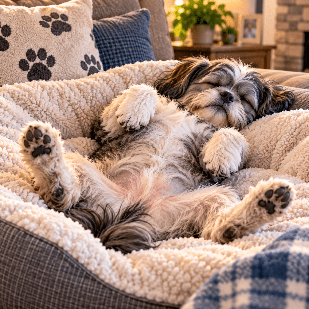 Sleeping With Their Feet in the Air