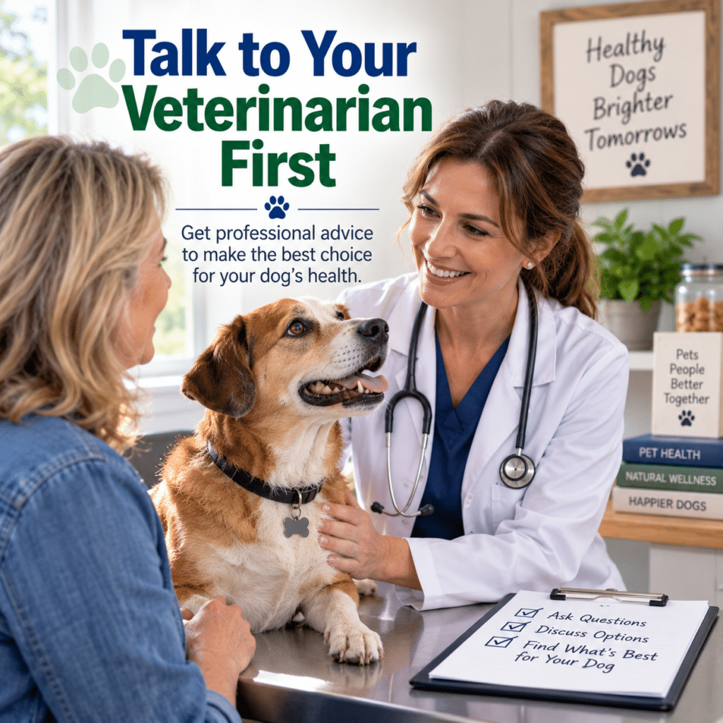 Talk to Your Veterinarian First