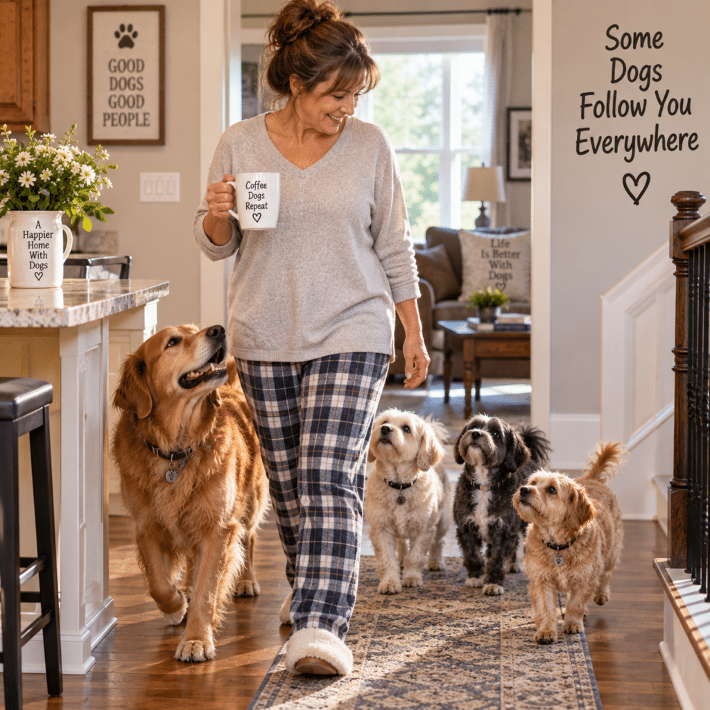 The Way They Followed You Around the House