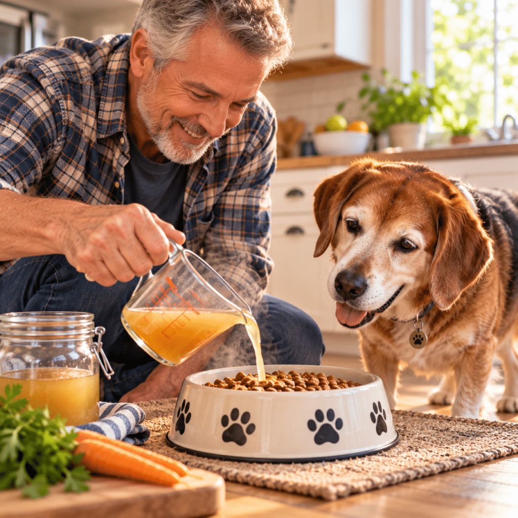Warm Dog-Safe Broth