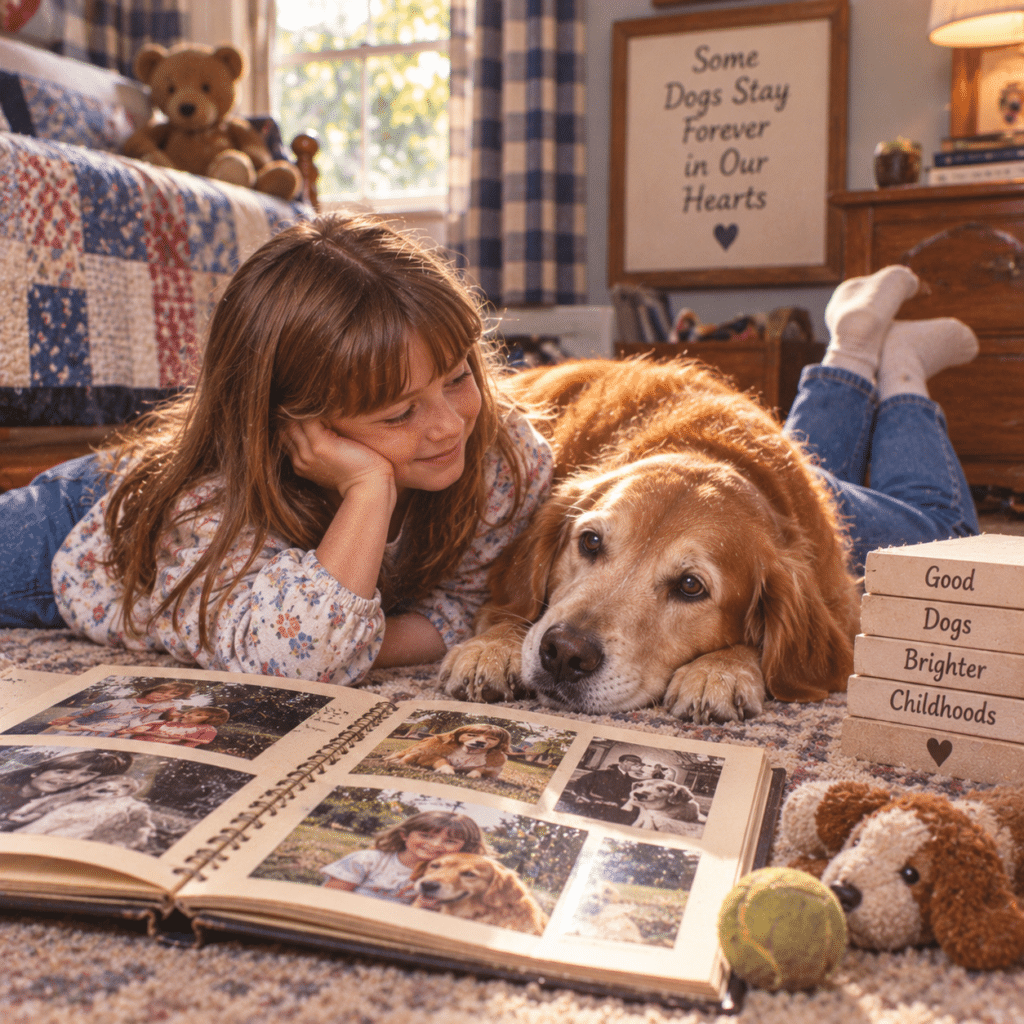 We Somehow Knew Our Childhood Dog Would Always Be Part of Our Story