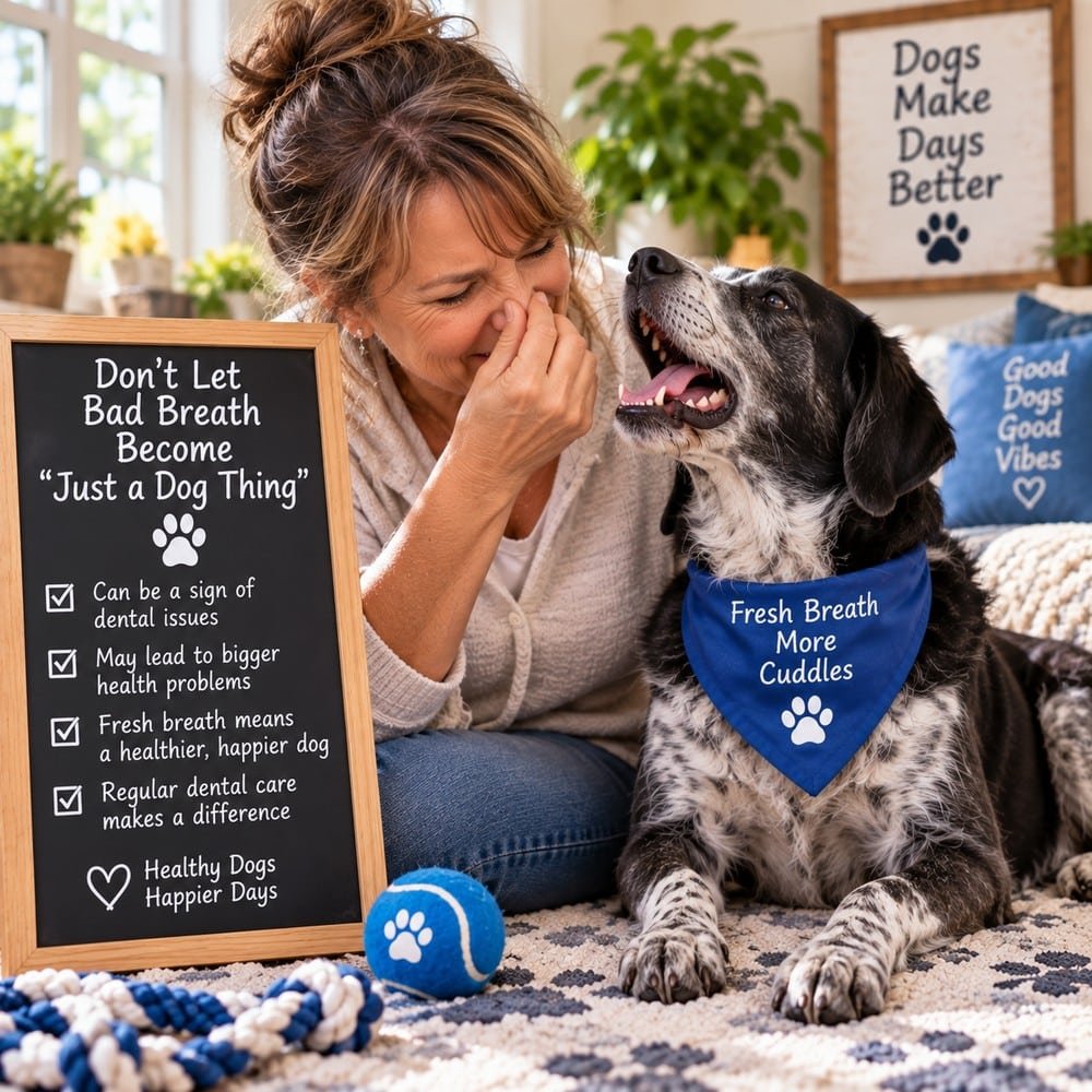 Don't Let Bad Breath Become "Just a Dog Thing"