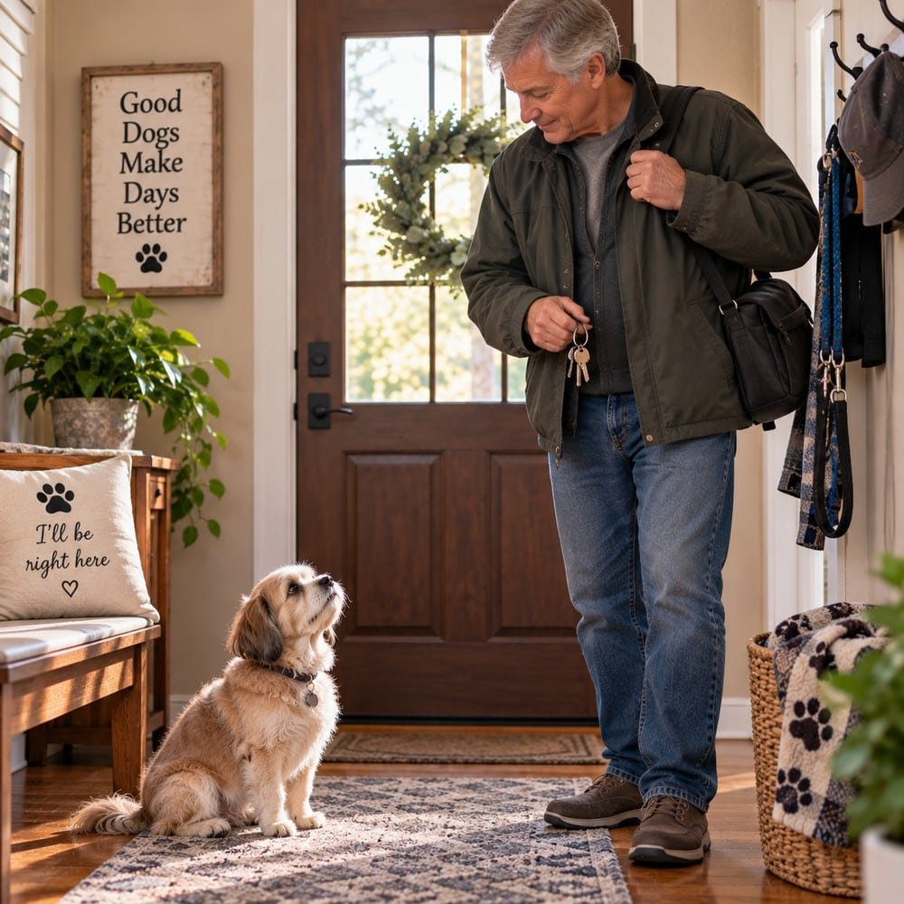 Why Dogs Seem to Know You're Leaving Before You Do