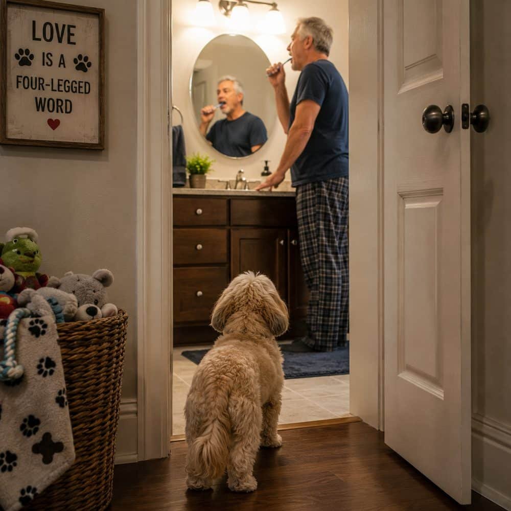 The Dog Isn't Going in Every Room
