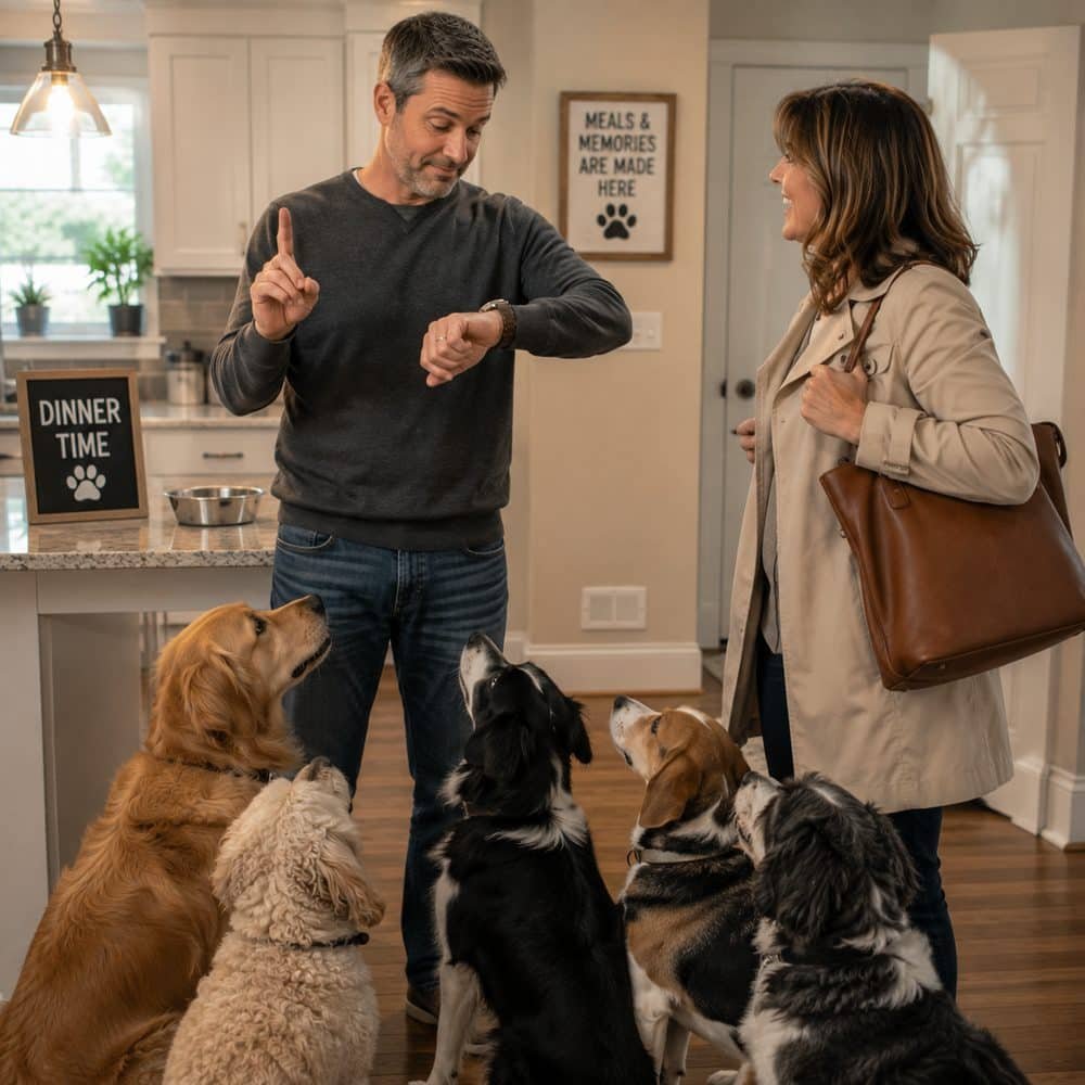 We're Not Changing Our Schedule Around the Dog