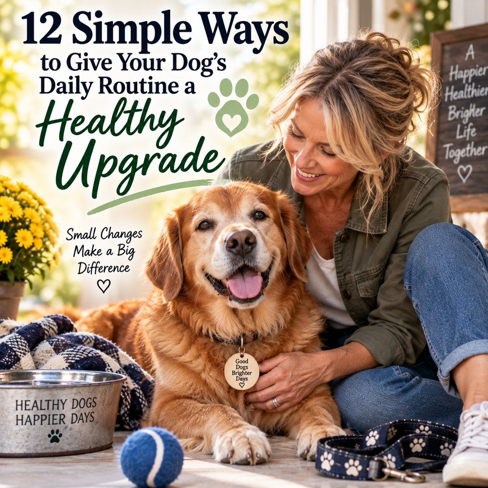12 Simple Ways to Give Your Dog's Daily Routine a Healthy Upgrade