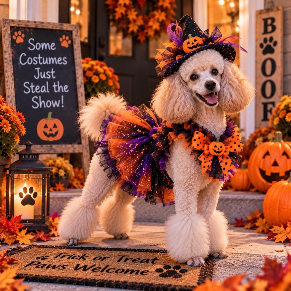 11. The Poodle Whose Costume Is Better Than Everyone Else's