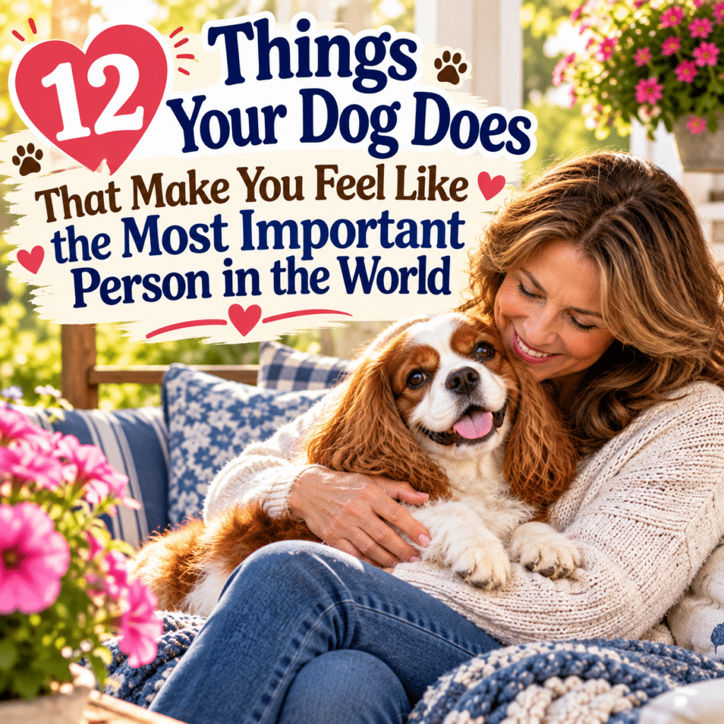 12 Things Your Dog Does That Make You Feel Like the Most Important Person in the World