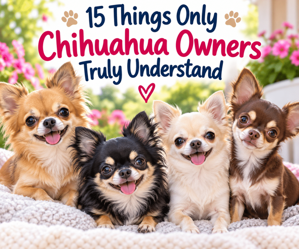 15 Things Only Chihuahua Owners Truly Understand