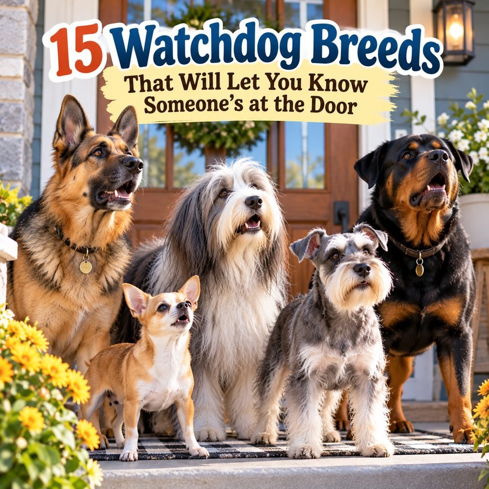 15 Watchdog Breeds That Will Let You Know Someone's at the Door