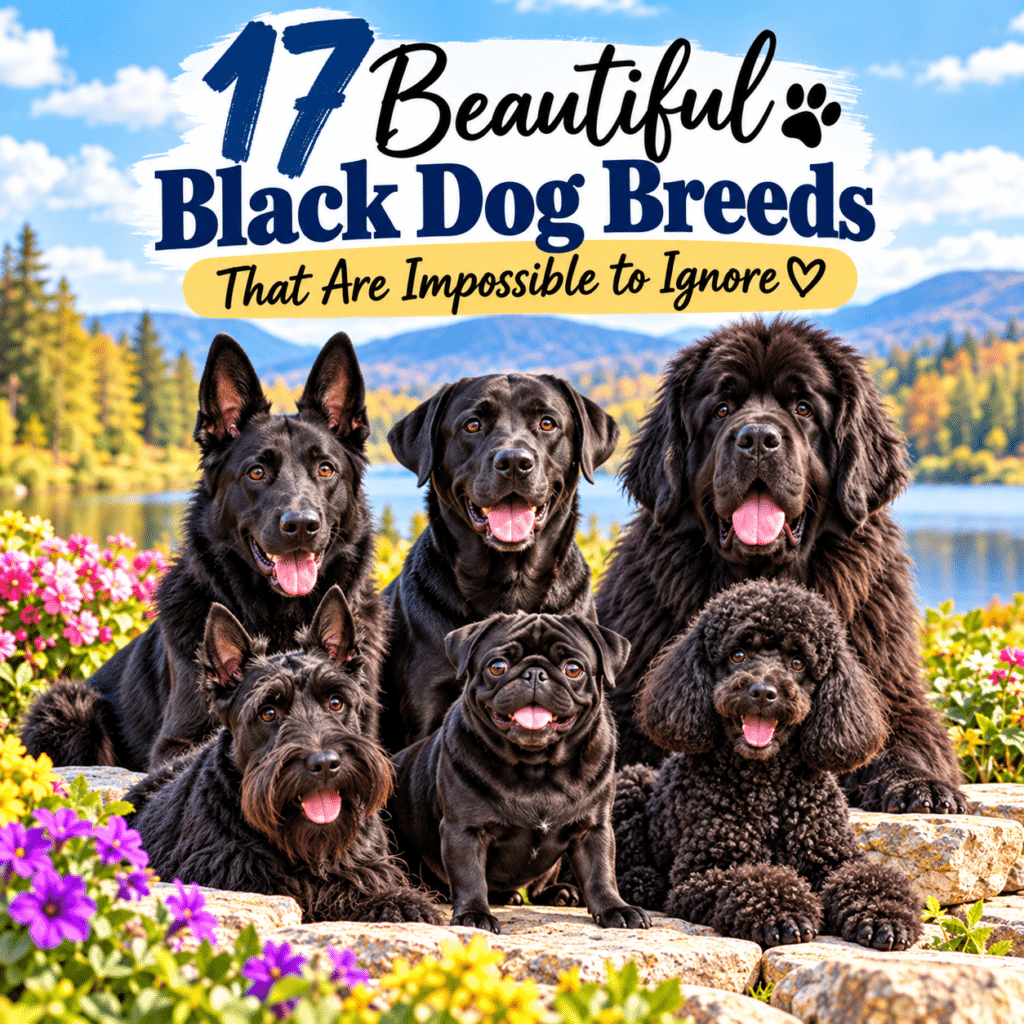17 Beautiful Black Dog Breeds That Are Impossible to Ignore