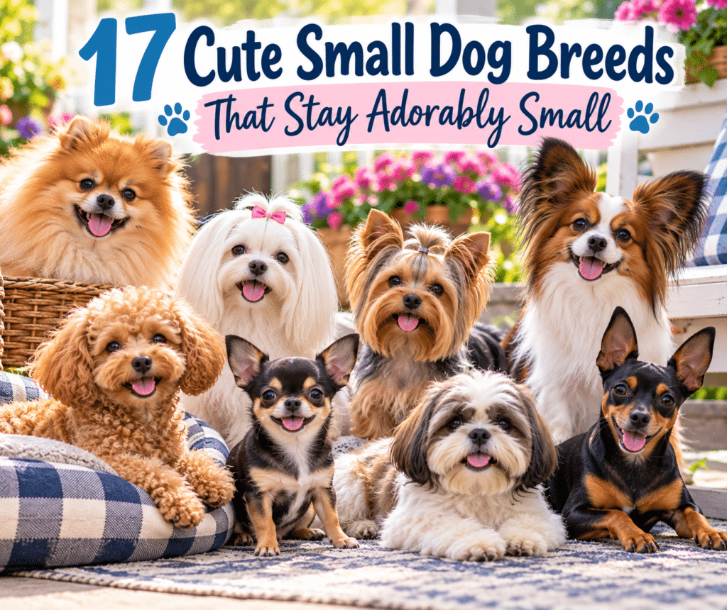 17 Cute Small Dog Breeds That Stay Adorably Small