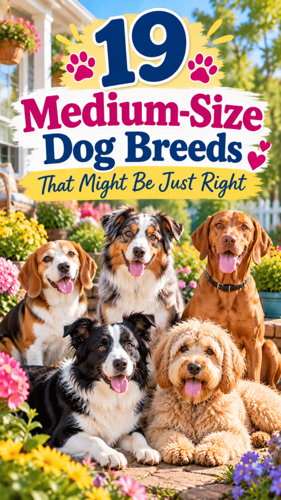 19 Medium-Size Dog Breeds That Might Be Just Right