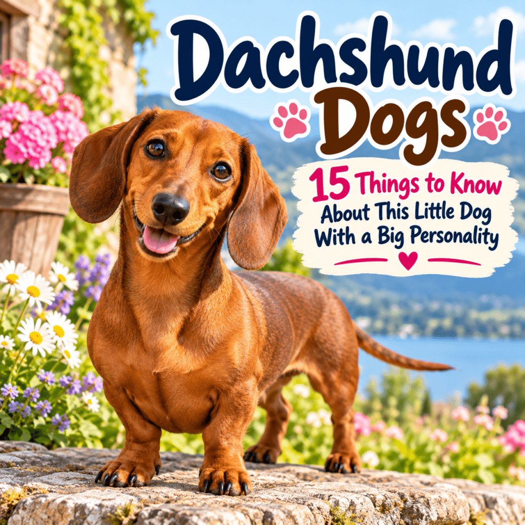 Dachshund Dogs: 15 Things to Know About This Little Dog With a Big Personality