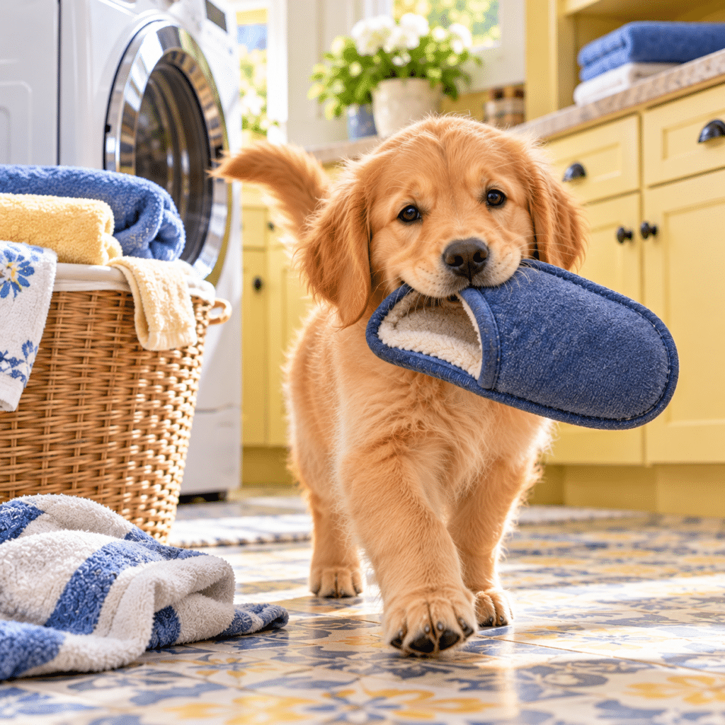 Golden Retriever Puppies Are Adorable Little Troublemakers