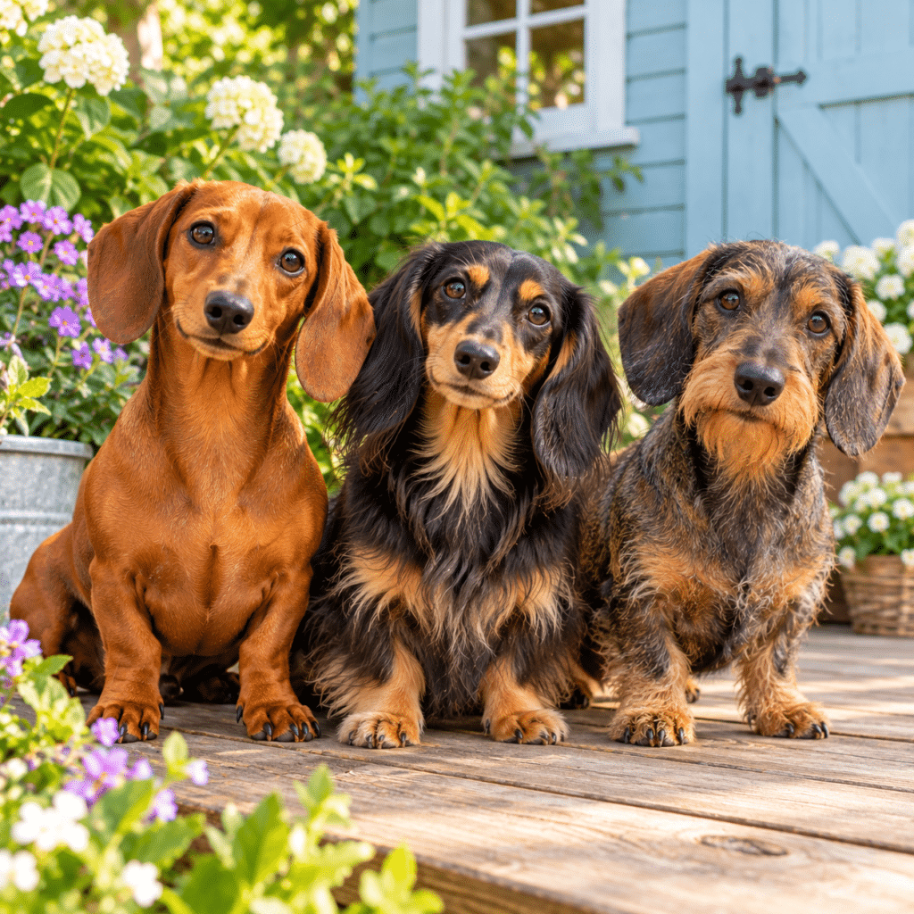 There Are Three Different Dachshund Coat Types