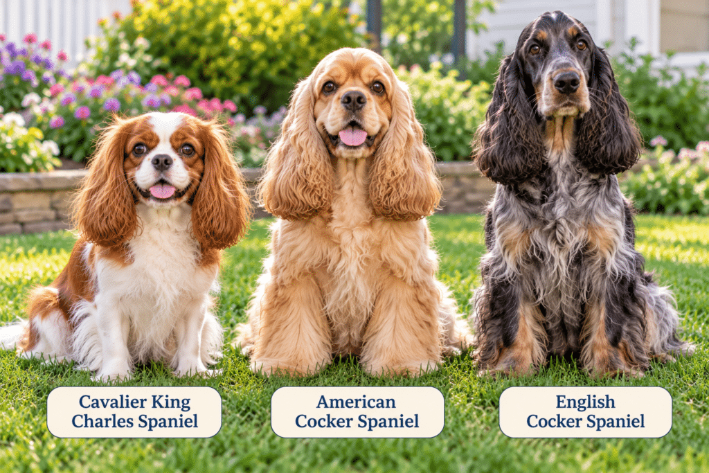 They're Different From English and American Cocker Spaniels